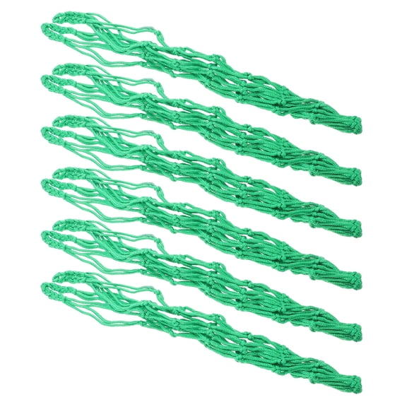 Luxshiny 6-Pack Melon Hammock Nets for Watermelon Support, Durable Plastic Garden Netting for Fruit Protection
