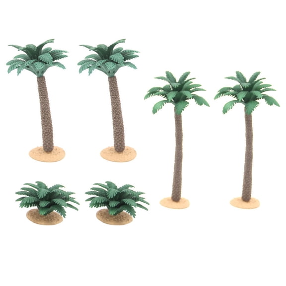 Luxshiny Set of 6 Realistic Faux Greenery Plants, Fake Green Plants for Crafting and Home Decor