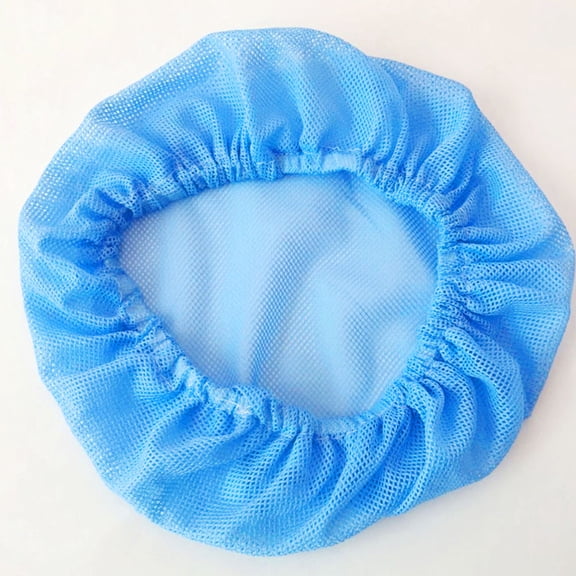 Luxshiny Antistatic Disposable Chef Caps Lightweight Mesh Head Cover Assorted Color for Work
