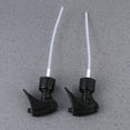 thumbnail image 1 of Luxshiny Heavy Duty Black Trigger Spray Nozzles for Reusable Glass Bottles, Replacement Sprayers for Cleaning and Gardening, 1 of 5