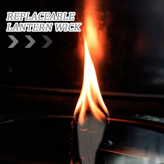 Luxshiny 8Pcs Household Oil Lamp Wicks Light Yellow Hemp Material for Lantern Supplies