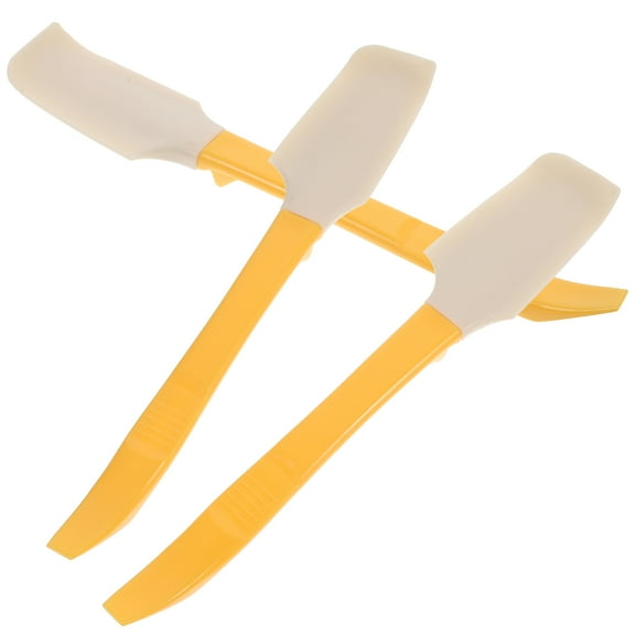 Luxshiny 8Pcs Practical Silicone Kitchen Spatula Jar Gadget for Home Use