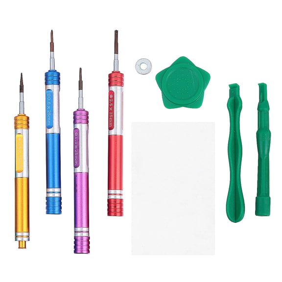 Luxshiny Precise Phone Disassemble Tool, Assorted Color, Lightweight and Practical, 8Pcs