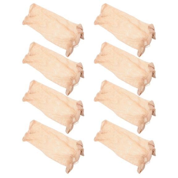 Luxshiny hair net cap Wig Net Caps Polyester Hair Management Women Various Occasions 8PCS