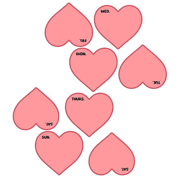 Luxshiny 8Pcs Pink Grocery List Notepad Adhesive Memo Pads for Labeling and Notes