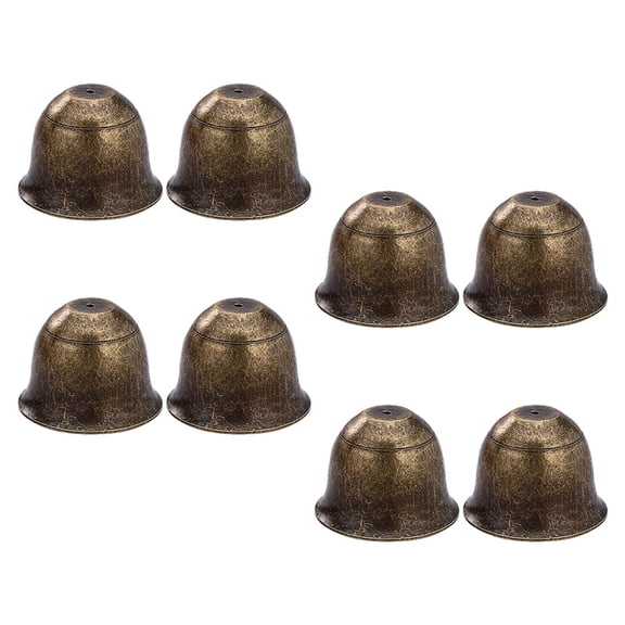 Luxshiny 8pcs Vintage Wind Bell Alloy Decorative For Outdoor Areas