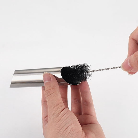 Luxshiny 9Pcs Stainless Steel Cream Roll Molds Pancake Making Tubes DIY Baking Forms Easy Clean