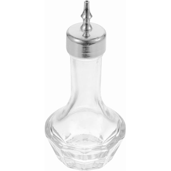 ABCISI Absinthe Bottle Glass Salad Dressing Container Muddler for Cocktails Set Glass Dispenser Oil Stopper Pot Old Bitters Bottles Vintage Cocktail Dasher Bitter Dasher for Wine Major