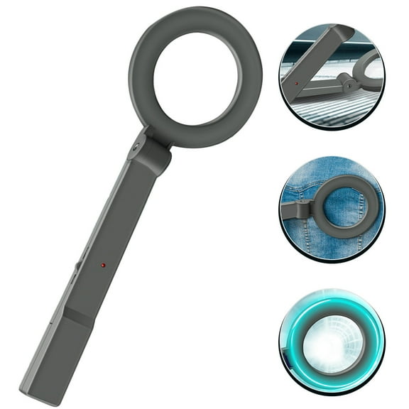 Luxshiny Metal Security Detector with Integrated Coil and LED Alert for Exams, Public Spaces, and Safety Screening