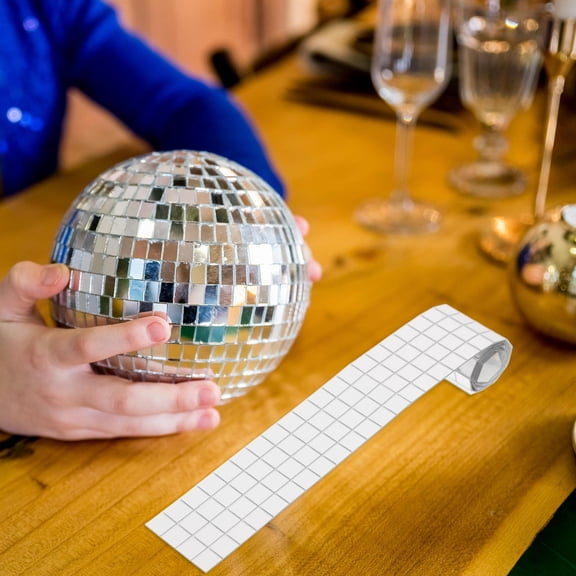 Luxshiny Acrylic Mirror Tiles Self Adhesive Silver Wall Stickers Easy to Apply for Modern Home Decoration