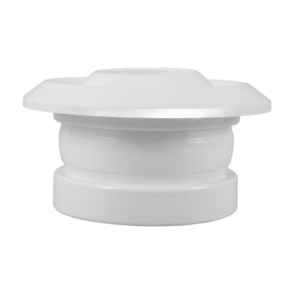 Luxshiny Air Outlet Vent Round Shape Ventilation Grille 1Pcs For Indoor Comfort 20.5X20.5X10.5In White