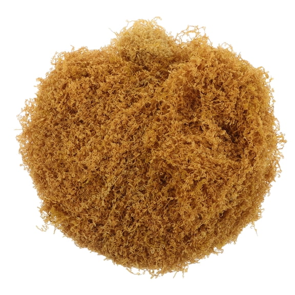 Luxshiny Lifelike Yellow Moss Lawn Faux Grass for Terrarium Vase Filler and Centerpieces