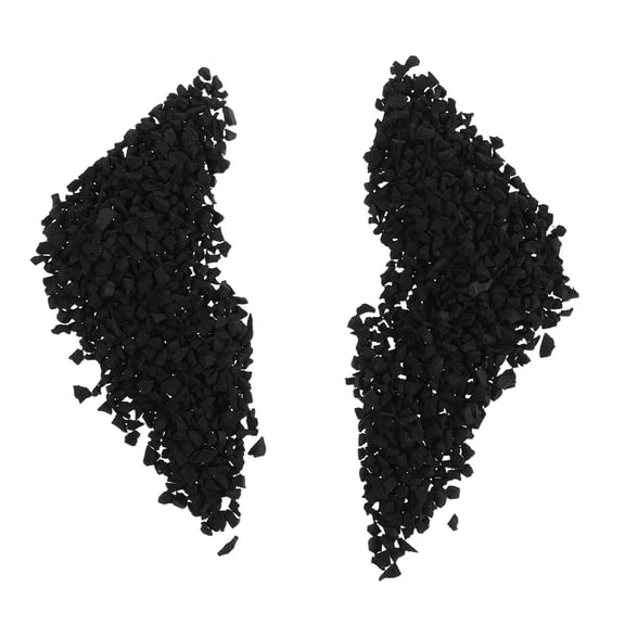 Luxshiny Artificial Turf Rubber Granules Infill Black Rubber Pellets for Sports Field Playground Shock Absorption