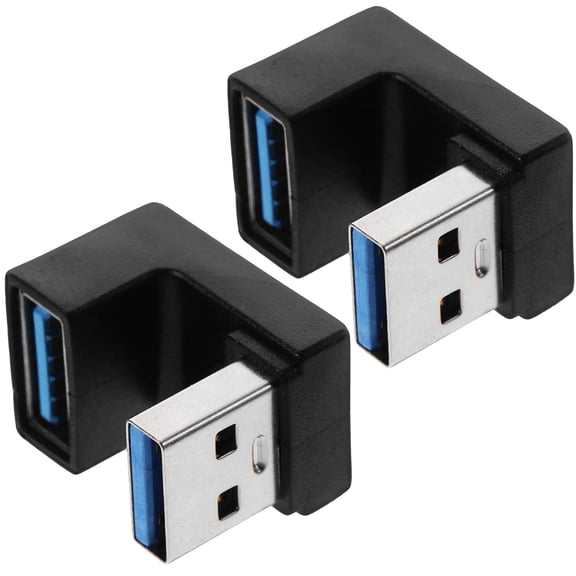Luxshiny Back to School 2Pcs Usb Right Angle Adapter For Everyday Use