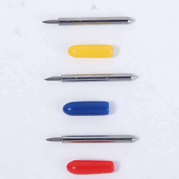 Luxshiny Back to School 50pcs Vinyl Plotter Cutter Tungsten Steel Cutting Tools for Craft Projects