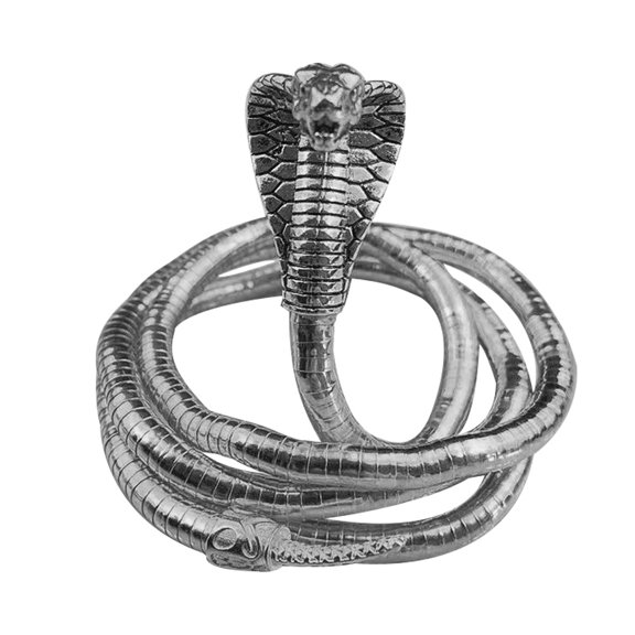 Luxshiny Flexible Snake Necklace and Bracelet Alloy Chain Adjustable for Decoration