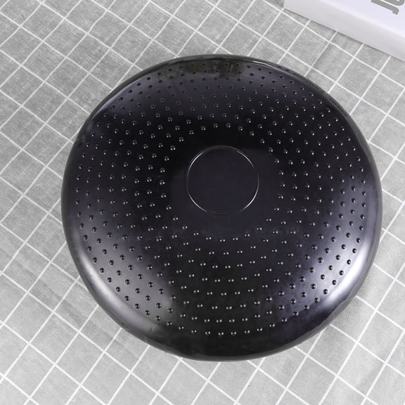 Luxshiny Black Wobble Cushion Balance Disc for Core Strength Exercise and Posture Improvement