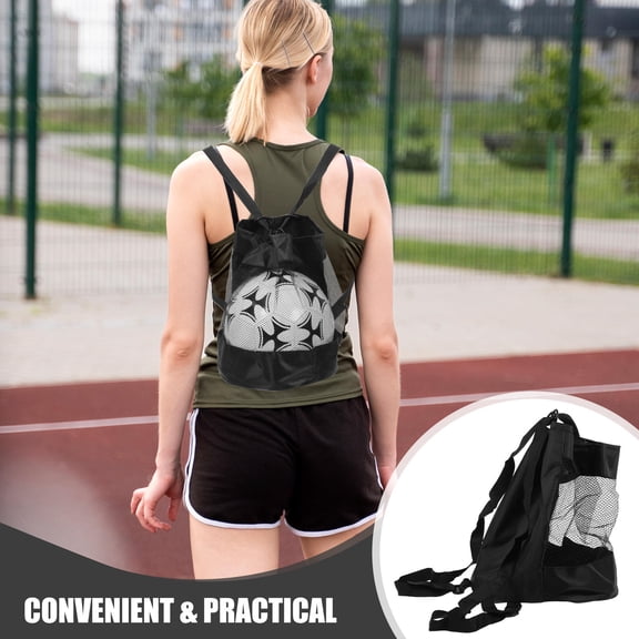 Luxshiny Ball Net Bag Cotton Linen for Recreational Use 1Set