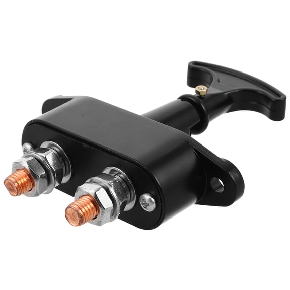 Luxshiny Black 200a Battery Cut off Switch for Boat Rv Marine Modifications