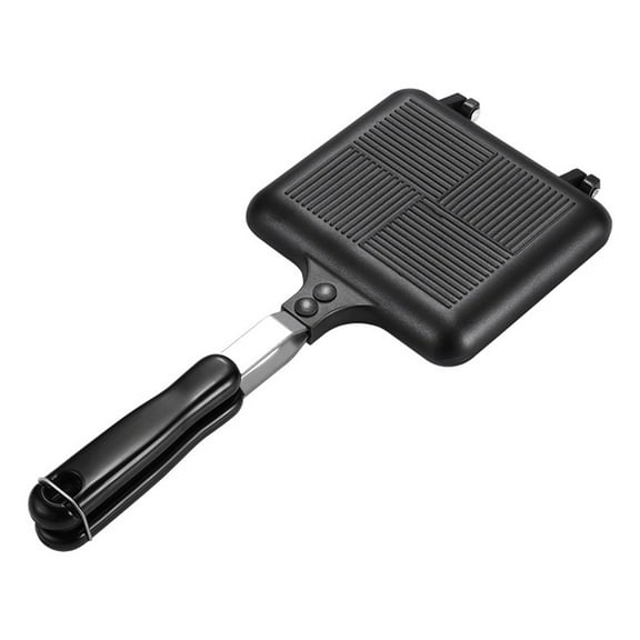 Luxshiny Aluminum Alloy Sandwich Maker Pan for Kitchen Use with Induction and Gas Stove