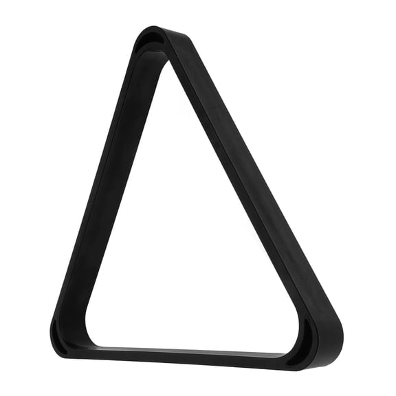 Luxshiny Billiard Ball Fixing Rack Triangle Billiard Accessories Resin Black 1Pack