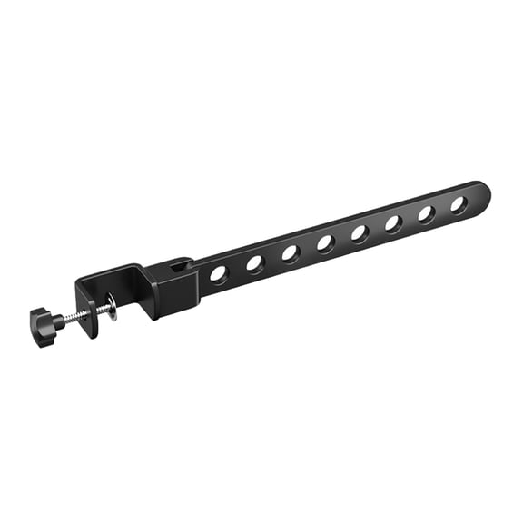Luxshiny Black Clip on Clothes Drying Rack for Balcony Window Frame Detachable Sturdy Clothes Holder