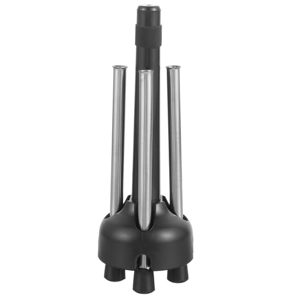 Luxshiny Black Foldable Flute Rack Holder for Clarinet Oboe and Wind Instruments with Stable Base