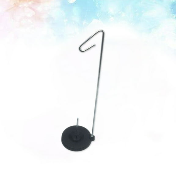 Luxshiny Black Metal Thread Rack Holder for Sewing Storage 1 Spool Organizer Stand