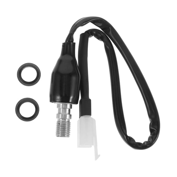 Luxshiny Handlebar Control Light Switch for Motorcycle Black Metal 1Pcs