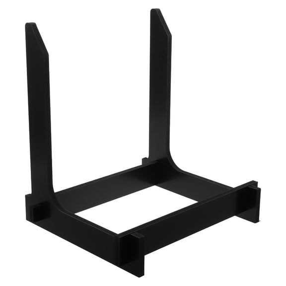 Luxshiny Black PVC Adjustable Car Hood Model Display Stand for Home Use Lightweight and Sleek Design 28.5in