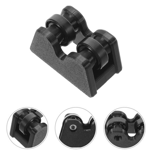 Luxshiny Black Pool Cue Lathe Machine for Billiards Inspection and Repair with Steel Nylon Build