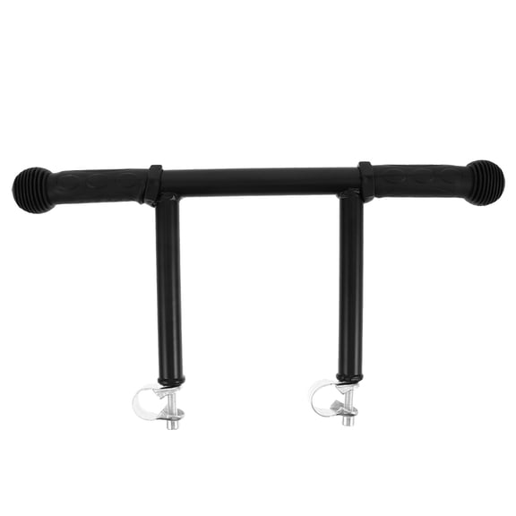 Luxshiny Stroller Handlebar Extension Adjustable Black Handle Grip for Outdoor Walks 1Pack