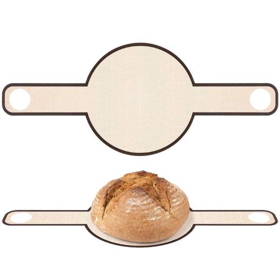 Luxshiny Brown Bread Kitchen Mat Non- Baking Tool for Oven and Countertop, 1 Pack