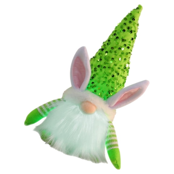 Luxshiny Bunny Figurine Decor Light Green 1Pcs for Rabbit Decor