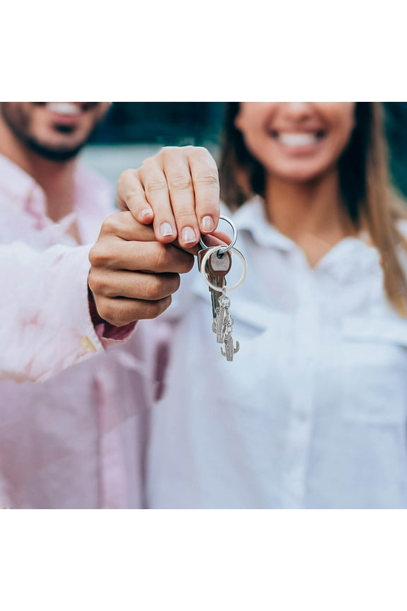 Funny Keychains Cactus Keychain Zinc Alloy 1Set Keychain Decor For Girls