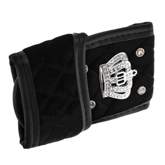 Luxshiny Car Shift Boot Cover Black for Home Use with Stain Resistant Material and Stylish Design