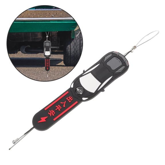 Luxshiny Vehicle Grounding Wire Car Static Grounding Strap Wear Resistant for Truck Use