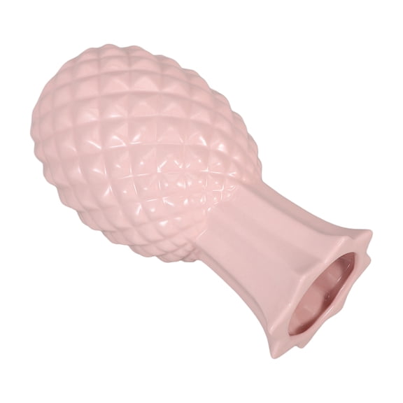 Luxshiny Ceramic Pineapple Vase with Modern Stable Design, Perfect for Mantel, Shelf, or Table Display Decor