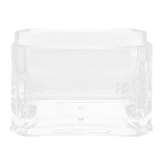 Luxshiny Clear Acrylic Tea Bag Container Box for Organized Storage in Home and Cafe