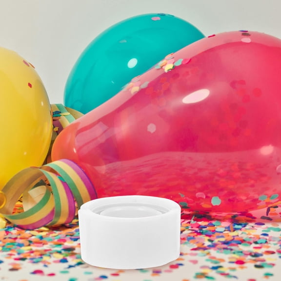 Luxshiny Clear Double Sided Glue Points for Balloons and Crafts, Transparent Adhesive Dots for Office Use, 50 Pieces