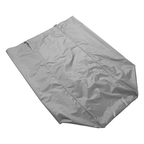 Luxshiny Grey Oxford Cloth Bread Rack Dust Cover with Zipper for Commercial Bakery Use, and Protective