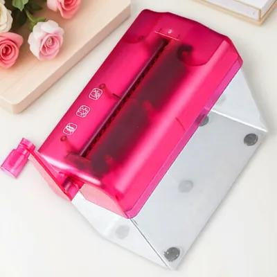 Luxshiny Compact Manual Shredder for Home and Office Use, Plastic and Metal Construction, Easy to Operate