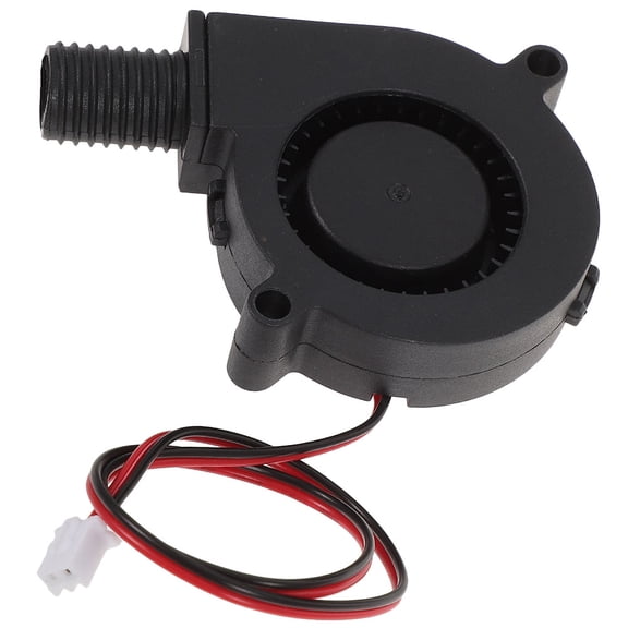 Luxshiny Black Furnace Dc Cooling Fan 5V Turbo Blower Fan with Quiet Hydraulic Bearing