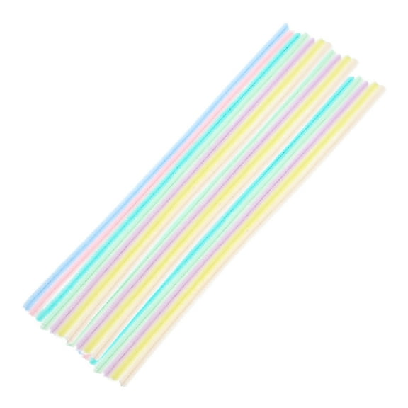 Luxshiny Assorted Color Chenille Stems Plush Iron Wire Pipe Cleaners for Craft Decoration