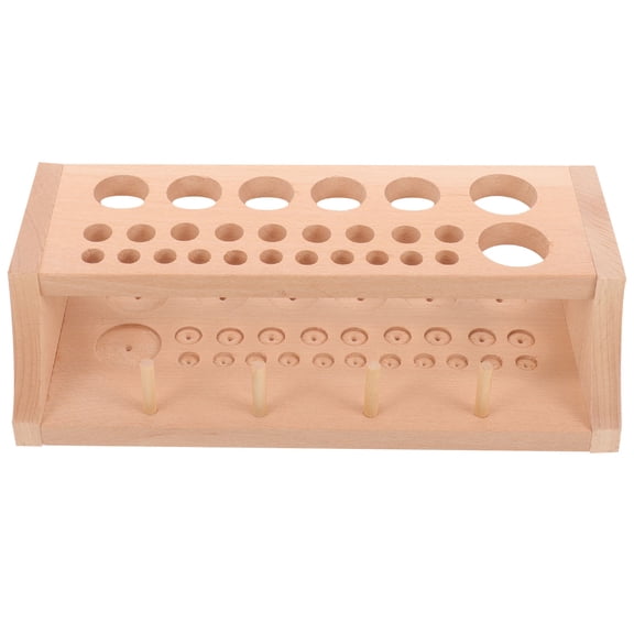 Luxshiny 1-Pack Rectangular Craft Tool Rack Organizer for Workshop Storage and Skilled User Tool Management