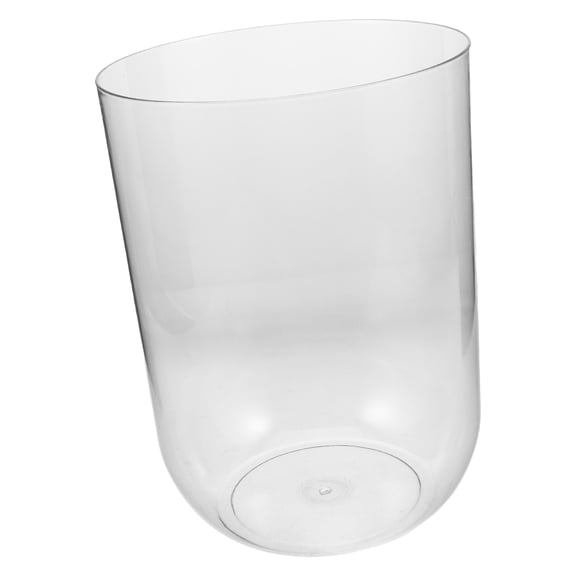 Luxshiny Cylindrical Plastic Fish Tank for Beginners with Easy Maintenance and Creative Features
