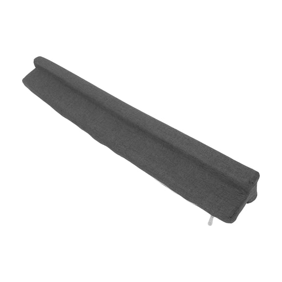 Luxshiny Dark Grey Foam Mattress Bridge Gap Filler for Bed Frame Space with T Shape Design and Washable Cover