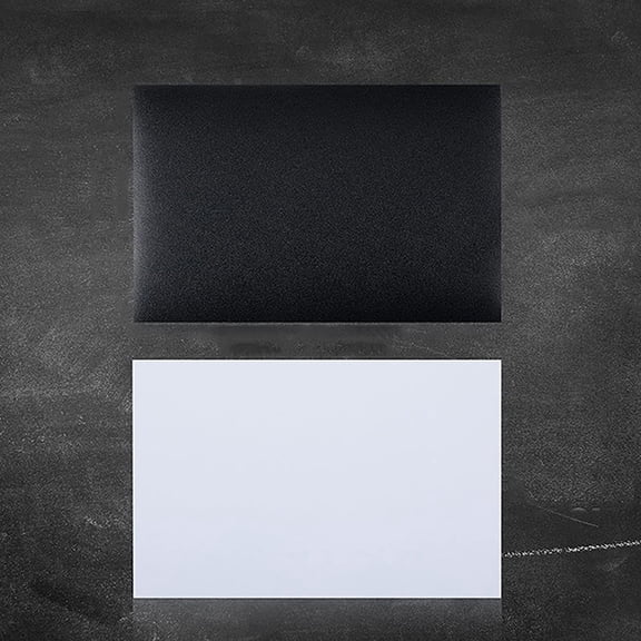Luxshiny Decorative Blackboard for Teaching and Drawing with Removable Dry Erase Surface