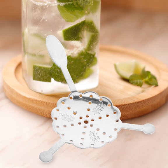 Luxshiny Decorative Stainless Steel Absinthe Spoon Hollow Out Design Bar Accessory