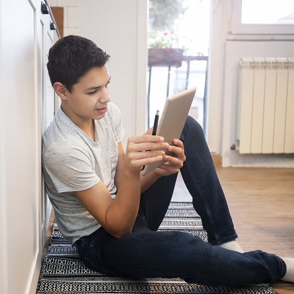 Luxshiny Digital Pens for Touch Screens Metal Capacitive Stylus Pen Black 1Pcs